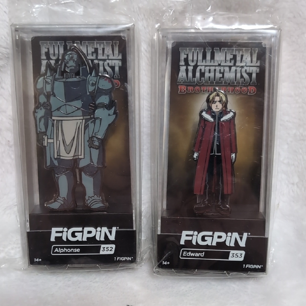Fullmetal Alchemist Brotherhood FiGPiN Set